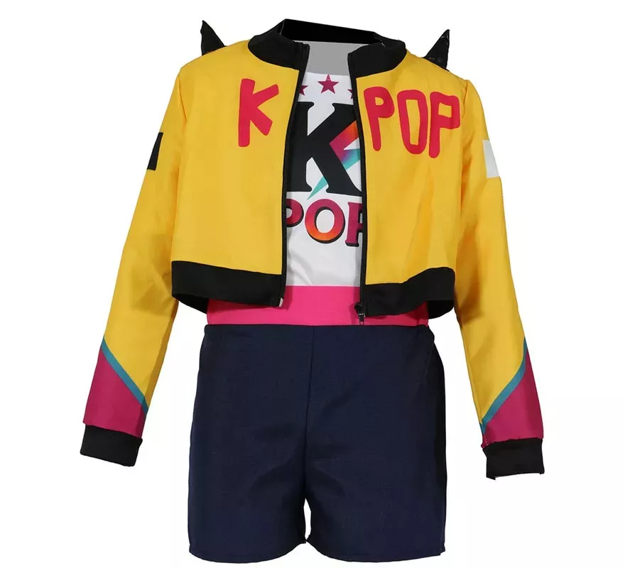 Disfraz de Cazadora K-Pop Rumi. Huntrix - Imagen 5