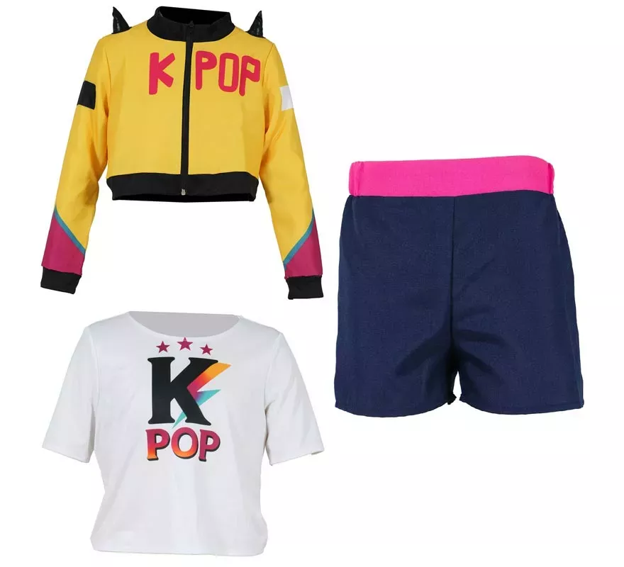 Disfraz de Cazadora K-Pop Rumi. Huntrix - Imagen 6