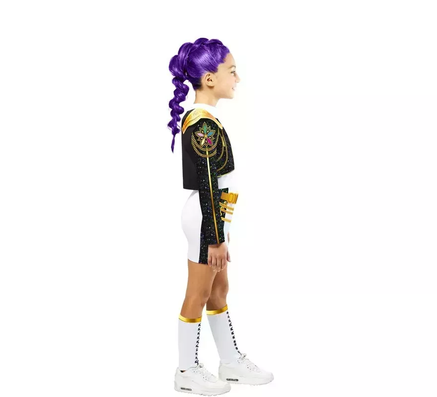 Disfraz de Guerrera K-Pop Rumi Golden para niña TALLA 9-10 - Imagen 3