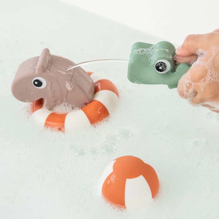 Juguete lanza chorro para el baño - Croco - Verde - Imagen 4