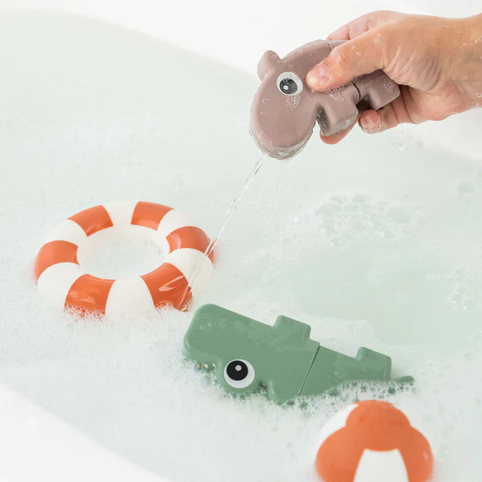 Juguete lanza chorro para el baño - Ozzo - Rosa - Imagen 5