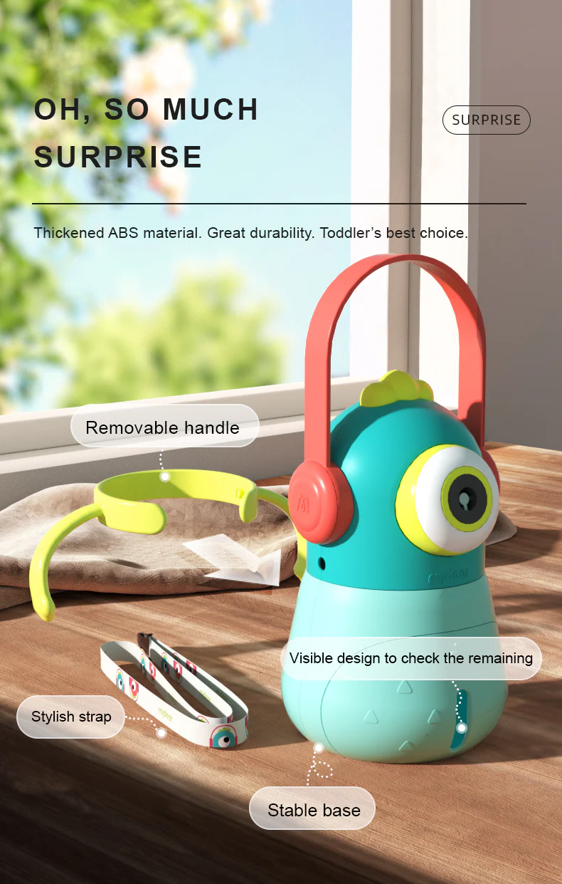 Máquina de burbujas Mideer – Monstruo de burbujas (con líquido) - Imagen 3