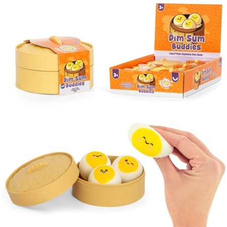 SQUEZZE Juguete sensorial Dim Sum Buddies Dumplings - Imagen 5