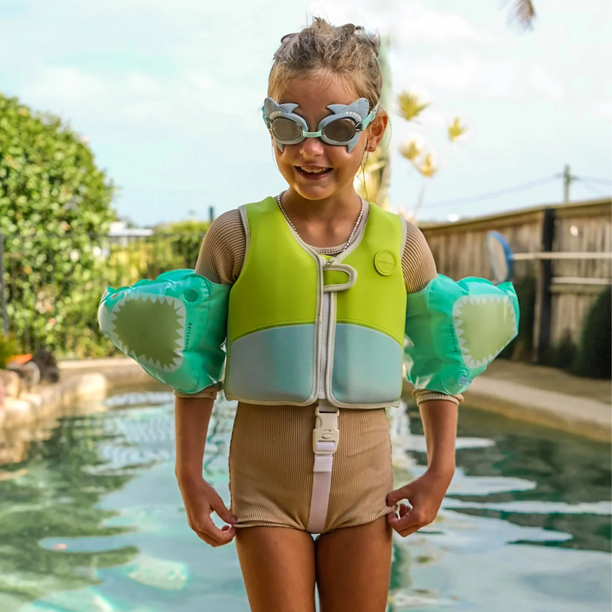 Gafas de natación para niños - Salty el Tiburón - Imagen 4