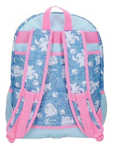 MOCHILA ADAP. 44CM 2C. STITCH HEARTS - Imagen 5