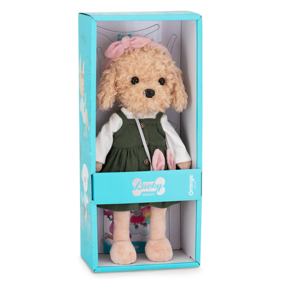 Peluche Lucky Doggy, Lucky Fendi: Viaje a París 38 cm - Imagen 3