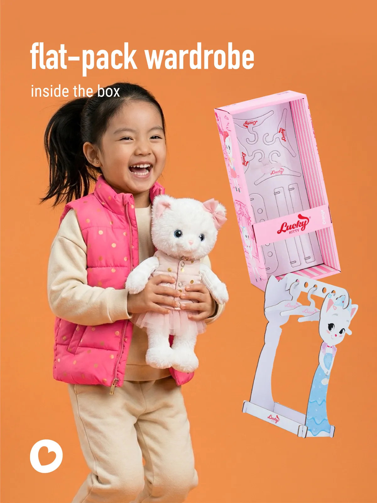Peluche, Lucky Kitty, Lucky Sophie: Sueños Polvorientos 38 cm - Imagen 4